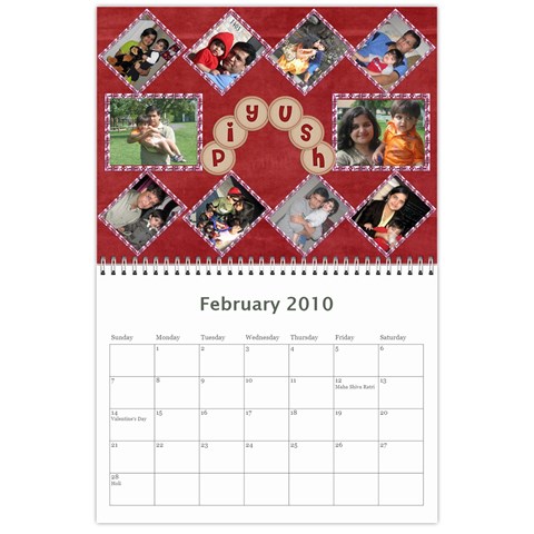 Yash N Rishi Calender By Amrita Feb 2010