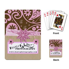 danicphotography playing cards thank you gift - Playing Cards Single Design (Rectangle)
