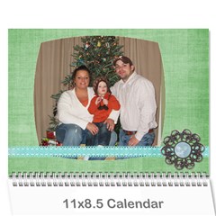 2010calendar - Wall Calendar 11  x 8.5  (12-Months)