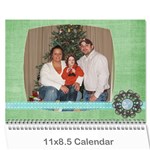 2010calendar - Wall Calendar 11  x 8.5  (12-Months)