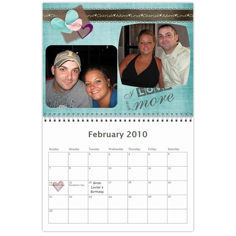2010calendar By Amanda Feb 2010
