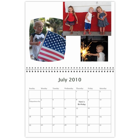 2010calendar By Amanda Jul 2010