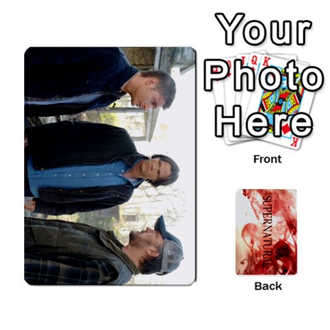 Supernatural Trading Cards By Mark C Petzold Front - Diamond2