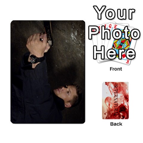 Supernatural Trading Cards By Mark C Petzold Front - Diamond3
