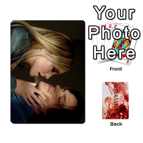 Supernatural Trading Cards By Mark C Petzold Front - Diamond5