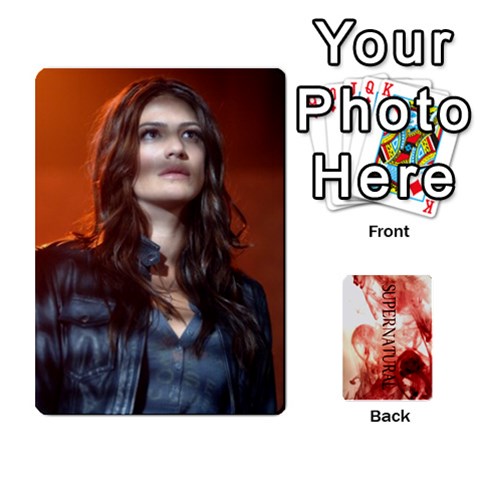 Supernatural Trading Cards By Mark C Petzold Front - Diamond6