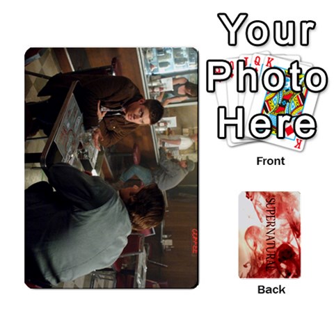 Supernatural Trading Cards By Mark C Petzold Front - Diamond10