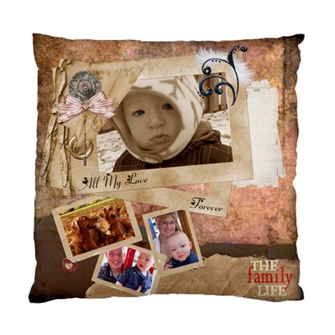The Family Life Pillow By Breanne Hrin Front