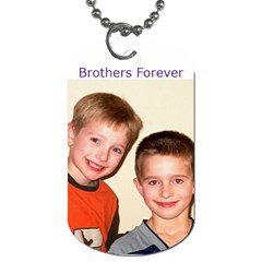 J A Dog Tag - Dog Tag (One Side)