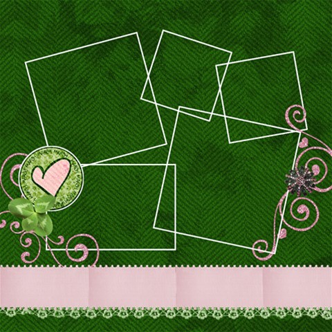 Lucky In Love Pages By Mikki 12 x12  Scrapbook Page - 1