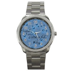 Clay watch - Sport Metal Watch