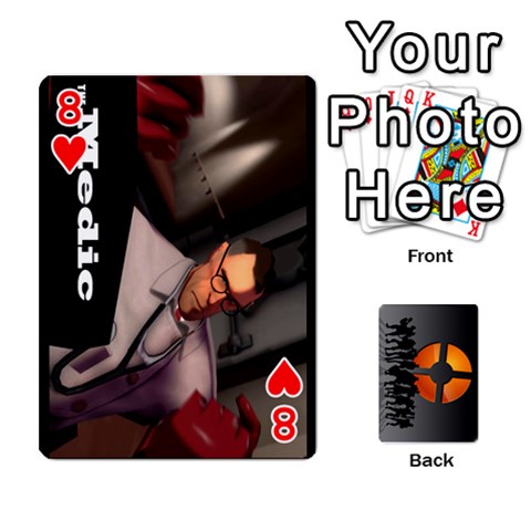 Team Funcom Tcg (faces On) By Mark C Petzold Front - Heart8