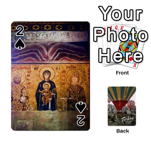 Turkey Cards By Nancyb Front - Spade2