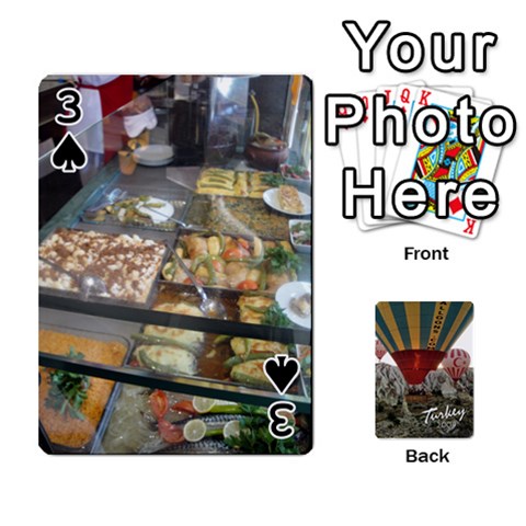 Turkey Cards By Nancyb Front - Spade3