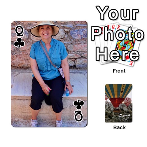 Queen Turkey Cards By Nancyb Front - ClubQ