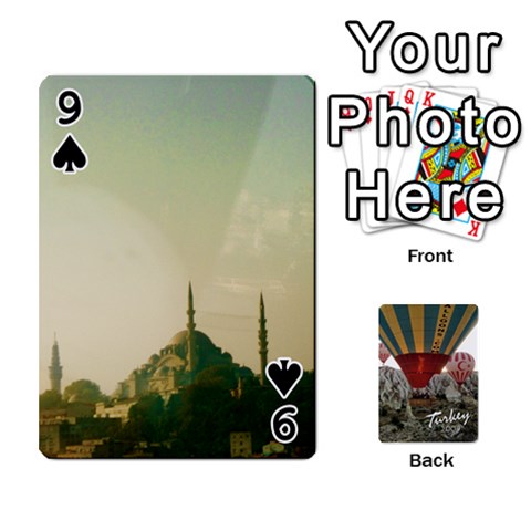 Turkey Cards By Nancyb Front - Spade9