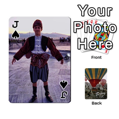 Jack Turkey Cards By Nancyb Front - SpadeJ