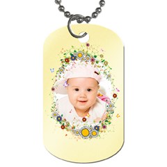 baby - Dog Tag (One Side)