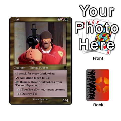 Team Funcom Tcg [red] By Mark C Petzold Front - Diamond5
