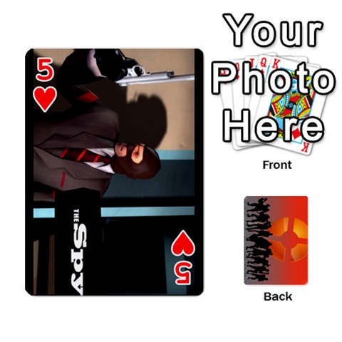 Team Funcom Tcg [red Front - Heart5