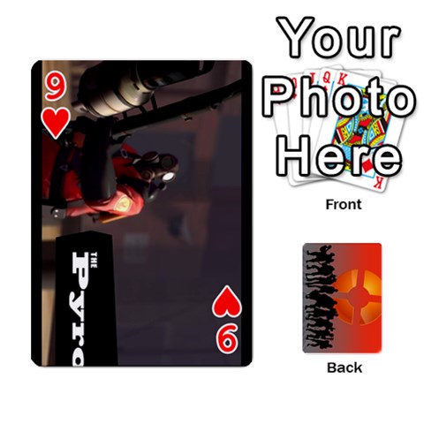 Team Funcom Tcg [red Front - Heart9