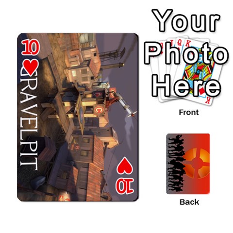 Team Funcom Tcg [red Front - Heart10