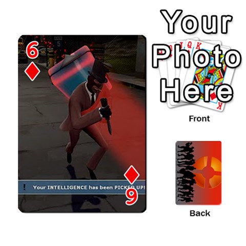 Team Funcom Tcg [red Front - Diamond6