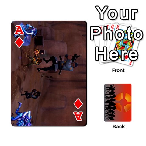 Ace Team Funcom Tcg [red Front - DiamondA