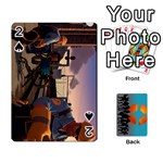 Team Funcom TCG [BLU-Faces] - Playing Cards 54 Designs (Rectangle)