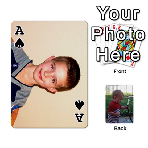 Ace Cards M & D By Kendra Front - SpadeA