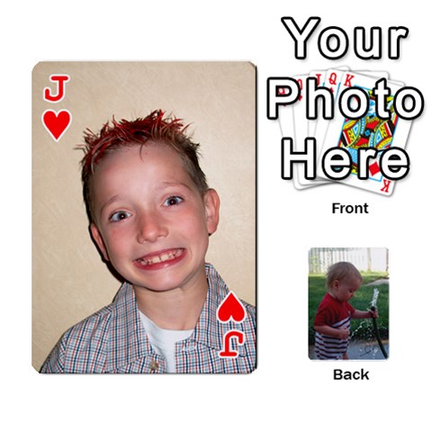 Jack Cards M & D By Kendra Front - HeartJ