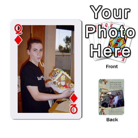 Queen Grandkids Cards By Lynne Simmons Front - DiamondQ