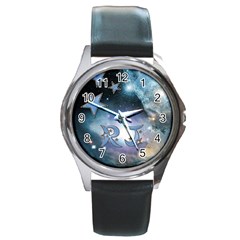 rj - Round Metal Watch