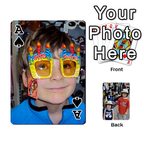 Ace Deckofcards By Tegan Craig Front - SpadeA