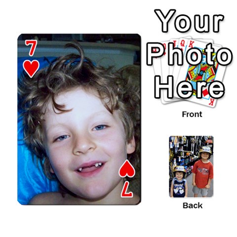 Deckofcards By Tegan Craig Front - Heart7