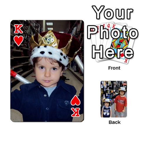 King Deckofcards By Tegan Craig Front - HeartK