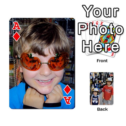 Ace Deckofcards By Tegan Craig Front - DiamondA