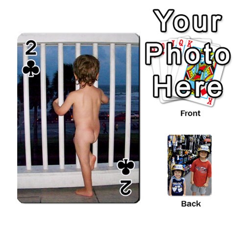 Deckofcards By Tegan Craig Front - Club2