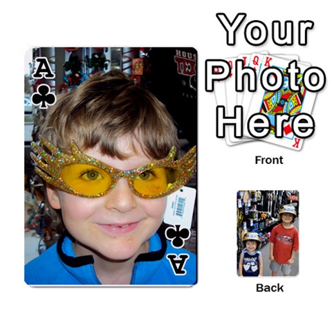 Ace Deckofcards By Tegan Craig Front - ClubA