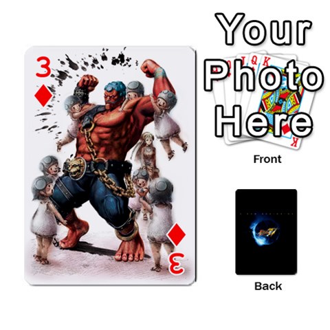 Ssf4 Cards Set By Rubin Front - Diamond3