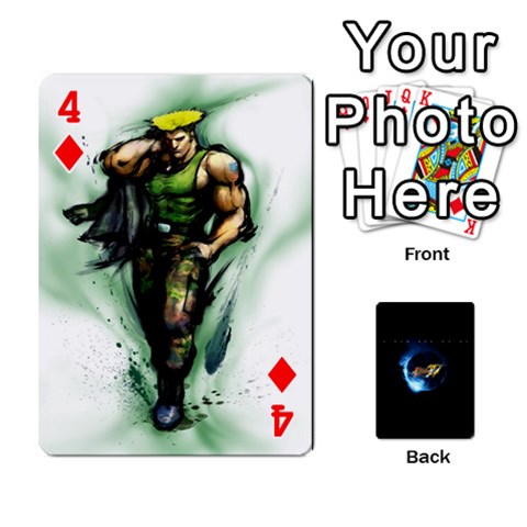Ssf4 Cards Set By Rubin Front - Diamond4