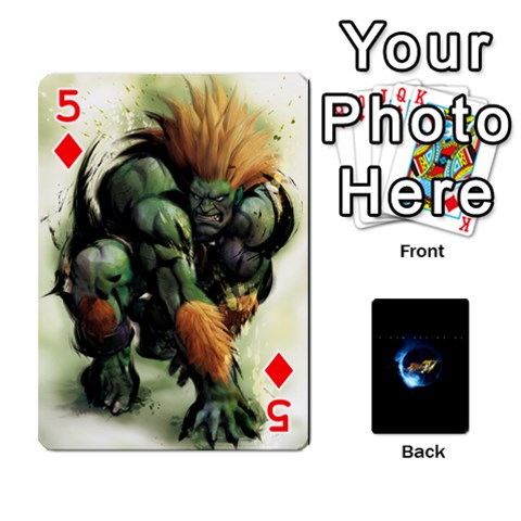 Ssf4 Cards Set By Rubin Front - Diamond5