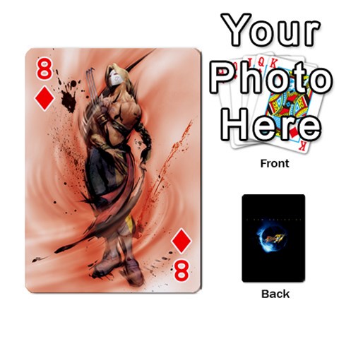 Ssf4 Cards Set By Rubin Front - Diamond8