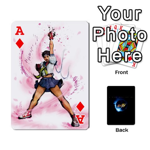Ace Ssf4 Cards Set By Rubin Front - DiamondA