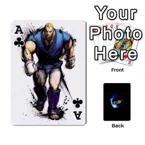 Ace Ssf4 Cards Set By Rubin Front - ClubA