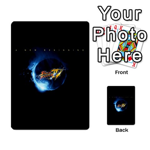 Ssf4 Cards Set By Rubin Back