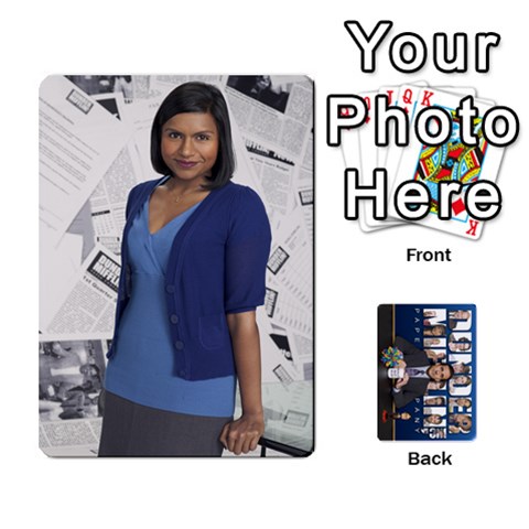 Queen The Office Collectable Cards By Mark C Petzold Front - SpadeQ