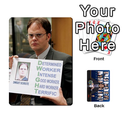 The Office Collectable Cards By Mark C Petzold Front - Heart3