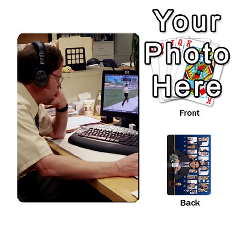 The Office Collectable Cards By Mark C Petzold Front - Heart4