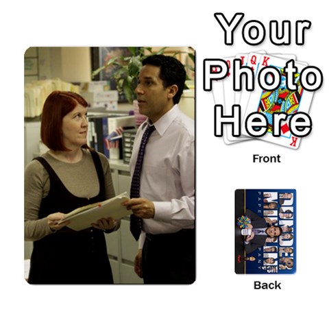The Office Collectable Cards By Mark C Petzold Front - Heart7